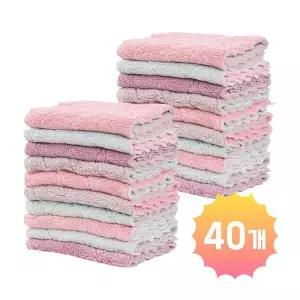 구디푸디 20+20 물먹는 극세사 벨벳 요술행주 40P (25X25cm)