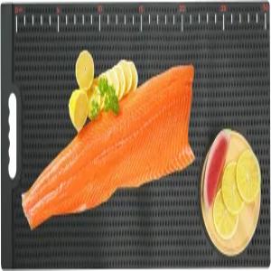 우수리스 생선 필레 매트와 도마 초대형 33인치 x15.75 미끄럼 방지 청소 계량 저울 휴대용 롤러블 보드