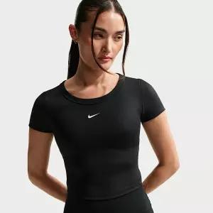 Nike 나이키 원 피티드 여성 드라이 핏 반팔 크롭 탑 FN2805-011 -