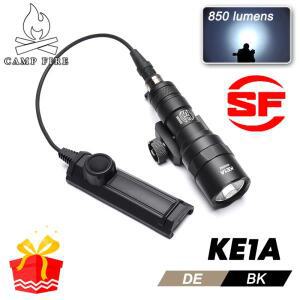 에어 소프트 레일 야외 사냥 촬영 전술 기어를 타입 Surefire M300C/M600U 스카우트 손전등 듀얼 스위치 하