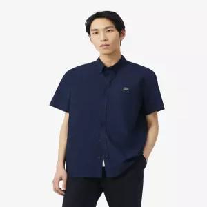 라코스테 남성 라이트 포플린 반팔 셔츠 CH2312-56G 166 6196810