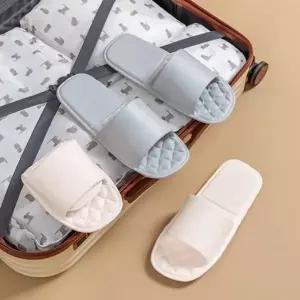 잔솔 접이식 실내화 여행용 슬리퍼 호텔 거실 덧신 룸_25836610