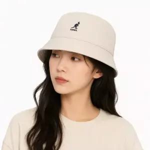 캉골 K4224HT KHAKI 워시드 버킷햇