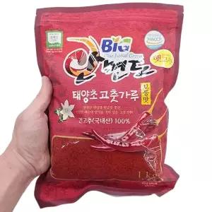 안면도 태양초 고춧가루 보통맛 1kg