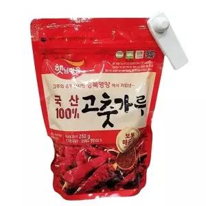 영양 고춧가루 (중간) 250G x 1개