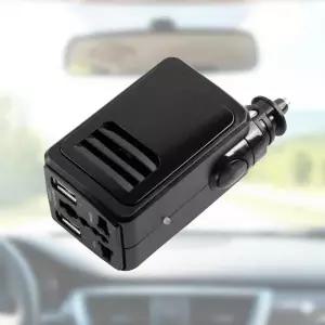 [셀러허브]Coms 차량용 자동차용 인버터 USB 2포트 유니버셜 전기 콘센트 (S44097281)