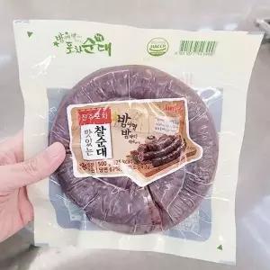 진주 포차 맛있는 찰순대 500g 아이스박스포장