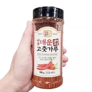 친정엄마 아주 매운 고춧가루 200g