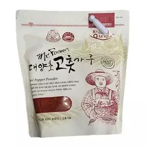 정담원 태양초 고춧가루 1KG x 1개