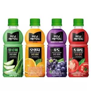 [셀러허브]미닛메이드 시그니처 오렌지6개+포도6개+토마토6개+알로에6개 350ml 24개 (S50840465)