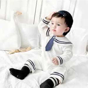 문센룩 넥타이 세라 긴팔 아동 우주복204597
