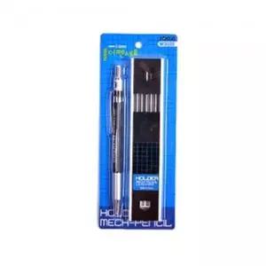 swK 필기 샤프 도구 샤프심 문구 2.0mm 홀더 세트 샤프팬