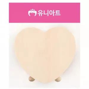 유니아트 우드 나무 하트 저금통 돼지 동전 모으기