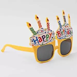 옐로우 파티 안경 파티선글라스 생일선글라스