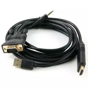 HDMI 컨버터 VGA-AUDIO to 케이블 일체형 1.5M