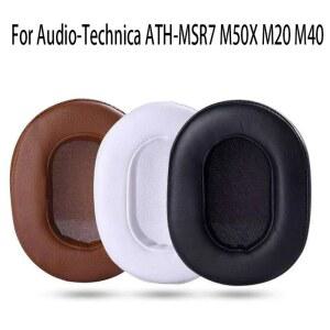 오디오 테크니카 ATH M70 M50X M50 MSR7 M40X M40 M30X 헤드셋 귀마개 커버 이어 패드 컵용 교체용 이어패드 쿠션