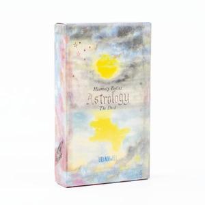 천체 점성술 51 카드 데크 운명 점 타로 운세 파티 보드 게임 오라클 세트 10.4x6.1CM
