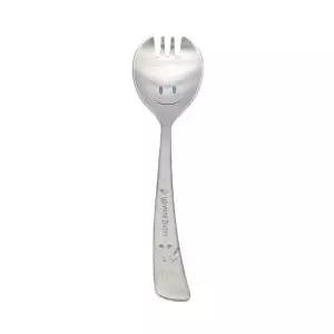 swK 포크숟가락 수저 15.5cm 포카락 1P 어린이 스마일 가정숟가락