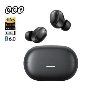 QCY MeloBuds A30 무선 이어버드, 60dB 적응형 AI 장면 노이즈 캔슬링, 8개 마이크, 3개 기기 연결, 블루투