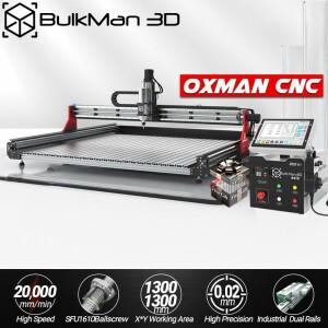 BulkMan3D OXMAN 4축 CNC 조각기 (DDCSV4.1 UC300 오프라인 Mach3 컨트롤 박스 포함) 목재  금속 절삭용 정