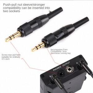 Sennheiser 마이크 용 금도금 3.5mm 1/8 