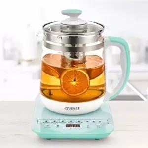 내열유리 1.8L 유리티포트 유리 찻주전자 유리차 전기포트 무선