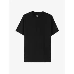 챔피온 반팔티 무지티셔츠 T425 오버핏 블랙 1130528