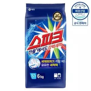 [애경] 스파크 세탁세제 리필 6kg x1개[36029547]