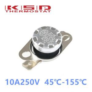 바이메탈 온도조절기 온도 스위치  제어  KSD301  0C ~ 350C  85C  105C  도