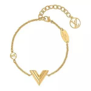 [LOUIS VUITTON][명품] 루이비통 에센셜 V 브레이슬릿 골드 M00858