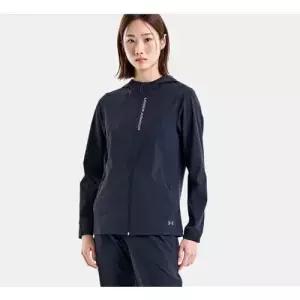 언더아머 UNDER ARMOUR 1377043 002 블랙 여성 UA 아웃런 더 스톰 재킷 여성운동복 바람막이 트레이닝복