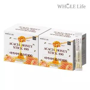 홀라이프 아카시아 꿀스틱 100 10g x 50포 x 2박스