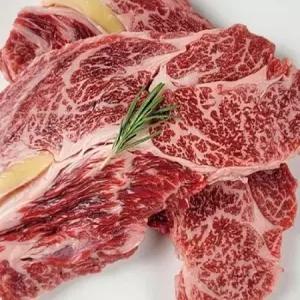 투뿔 냉장 한우 꽃등심 400g 국내산 소고기 스테이크