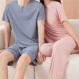 [하프클럽/]신혼부부 커플 파자마 라운지 파자마 데일리 여름