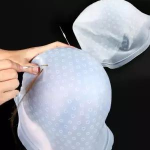 염색 브릿지 발레아쥬 탈색 셀프 모자 헤어캡 셀프염색헤어캡 옴브레