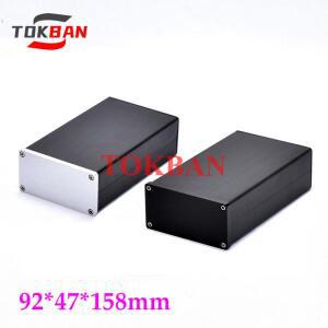 Tokban Audio 0905 92*47*158mm 알루미늄 전원 공급 장치, 헤드폰 앰프 세차 인클로저 DIY 케이스 쉘