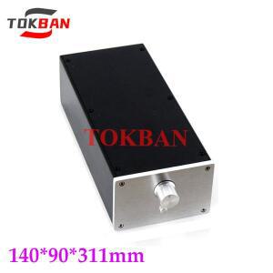 Tokban Audio 1409 140*90*311mm 모든 알루미늄 전력 증폭기 세차 인클로저 DIY 앰프 케이스 쉘