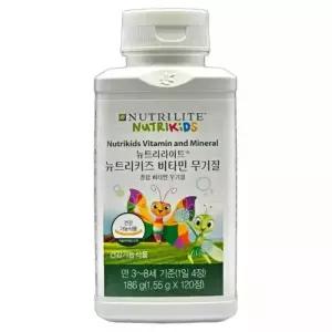 암웨이 뉴트리키즈 비타민 무기질 120정