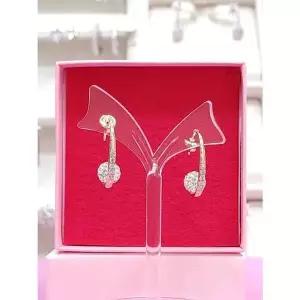 [로뎀쥬얼리]로뎀 세이브존05 P Eleganc 스와로브스키 볼귀걸이(화이트) RD23050101 (S50464187)