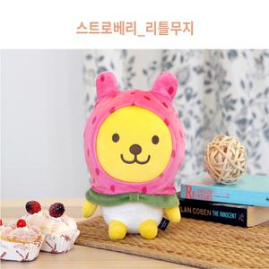카카오프렌즈 라이언 어피치 네오 튜브 콘 프로도 무지 캐릭터 스트로베리 무지 25CM