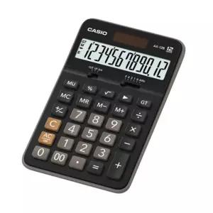 카시오 계산기 AX-12B 12자리 은행업무 시험 학교 사무실 전산 회계 세무 일반 전자 계산기