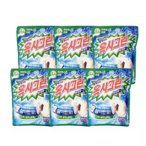 옥시크린 분말 표백제 보충형 리필 1.2kg x6개