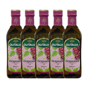 올리타리아 포도씨유 500ml 5개 / 포도씨오일