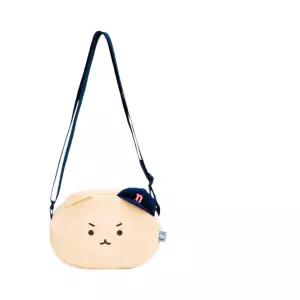 [정품 보증] 두산 베어스 x 망그러진곰 미니 크로스백 아이보리