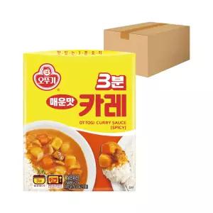 오뚜기 3분 카레 매운맛 200g 24개