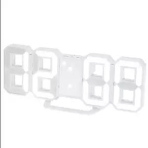키밍 3D 탁상시계 무소음 탁상용 전자시계 led 스탠드 스탠드 책상시계 (W69E4A5)