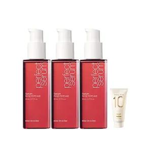 미쟝센 퍼펙트 세럼 로즈퍼퓸 80ml, 3개 + 증정( 살롱10 샴푸 손상용, 30ml, 1개)