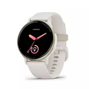가민 비보액티브 5 웰니스 GPS 스마트워치 아이보리/크림골드, 42mm