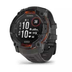 가민 인스팅트 3 솔라 아웃도어 GPS 스마트워치 블랙/블랙밴드, 45mm