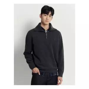 빈폴 [정가 219,000원] 캐주얼 소프트 코튼 윙 하프 집업 풀오버 애쉬 (BC5X41C044)